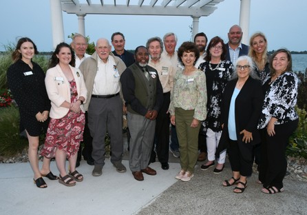 2023 IWRA Board of Directors photographed outside at the 2022 Annual Benefit Dinner