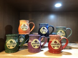 Assortment of Deneen Pottery Mugs